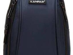 Сумка слинг Lanpad тканевая, синий цвет
