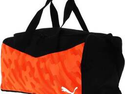 Сумка спортивная 38L Puma Indirise черная с оранжевым