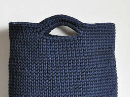 Сумка-тоут из трикотажной пряжи на заказ