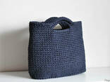 Сумка-тоут из трикотажной пряжи на заказ - фото 3