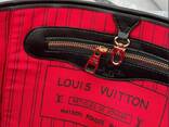 Сумка женская большая вместительная Louis Vuitton Neverfull Grey KS00006