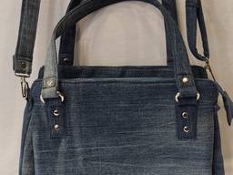 Сумки из джинсовой ткани.