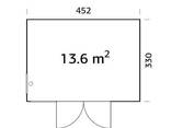 Summer garden house 13.6 m2 - фото 1