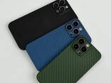 Супер легкий Чехол K-Doo carbon Kevlar Case for iPhone Закритий низ и камера Супер легкий - фото 2