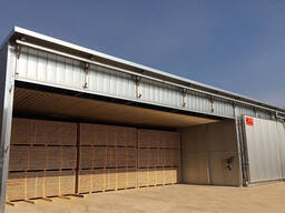 Сушение пиломатериалов в сушильных камерах.