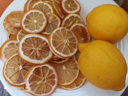 Сушений лимон, апельсин.