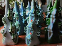 Свічка декоративна у формі ялинки