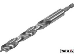 Свердло по дереву спіральне Yato Ø14 x 100/60 мм Hex 1/4" Hss 4241