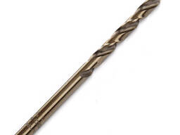 Свердло по металу кобальтове HSS-Co/M35 Ø4.5мм (тубус, кратно 10шт) PRO APRO