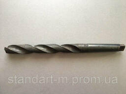 Сверло 32,0-32,9 с коническим хвостовиком сталь Р6М5