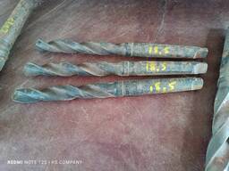 Сверло D18.5 R6M5 с коническим хвостовиком cccр