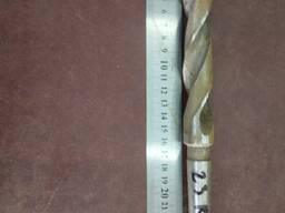 Сверло D23  R6 с коническим хвостовиком