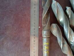 Сверло D27.5 R6M5 с коническим хвостовиком cccр