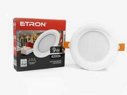 Світильник Etron 1-EDP-625 9W 4200К ІР40 коло