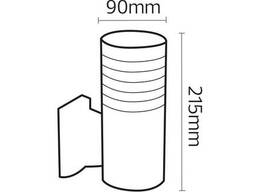 Светильник фасадний настенный Palmera-1
