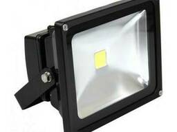 Светильник светодиодный (прожектор) черный COB 10W Eurolamp