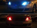 Светодиодная LED подсветка фар салона автомобиля с пультом ДУ RGB 4 шт 5050 SMD T10