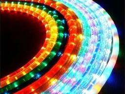 Светодиодный LED дюралайт круглый и квадратный