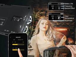 Светодиодный светильник Moman ML8A-RC RGB для камеры