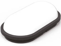 Світлодіодний світильник вологозахищений Aydos-20 20W IP65 чорний 6400К