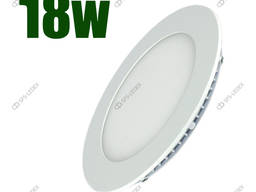 Светодиодный Светильник Встраиваемый Круглый 18 Вт Холодный