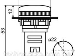 Светосигнальная арматура AD22-22DS 24V зеленая Аско ( A0140030048 )