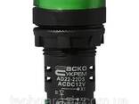 Светосигнальная арматура AD22-22DS 24V зеленая Аско ( A0140030048 ) - фото 3