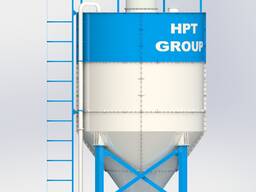 Силос для цементу СЦ-50Р (50 т) — розбірний болтовий