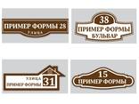 Табличка с адресом, Табличка на забор, Адресная табличка - фото 3