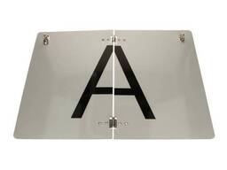 Таблиця автопоїзда складна, літера "А", сипучі відходи