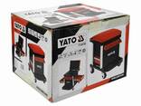 Табурет на колесах YATO з 2 шуфлядами 530 x 470 x 360 мм 150 кг - фото 1