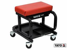 Табурет на колесах YATO з шуфлядою 440 x 360 x 390 мм 150 кг