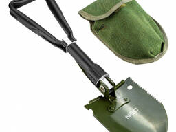 Тактическая лопата Neo Tools 5 в 1, Складной инструмент для окапывания, саперная лопатка