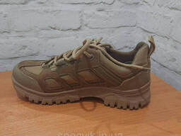 Тактичні літні кросівки койот р.37 (кордура сітка резина)