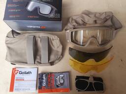 Тактичні окуляри-маска Goliath Goggle, колір Койот
