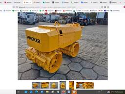 Тандемний (траншейний каток) марки WACKER