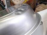 Таз алюминиевый пищевой миска кухонная для варки варенья и солений Ø 40 см H 13 см 12 л. .. - фото 1