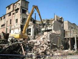 Снос промышленных и жилых зданий и сооружений демонтаж дома