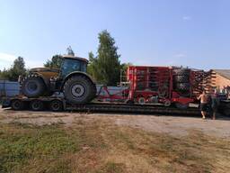 Техніка на послуги з посіву зернових, бобових культур, ріпаку; послуги оранки.