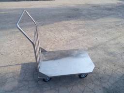 Тележка грузовая из нержавеющей стали 1200х700х950