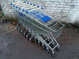 Тележки покупательские Viz-BT 080-2S б/у Торговые тележки б у - фото 2