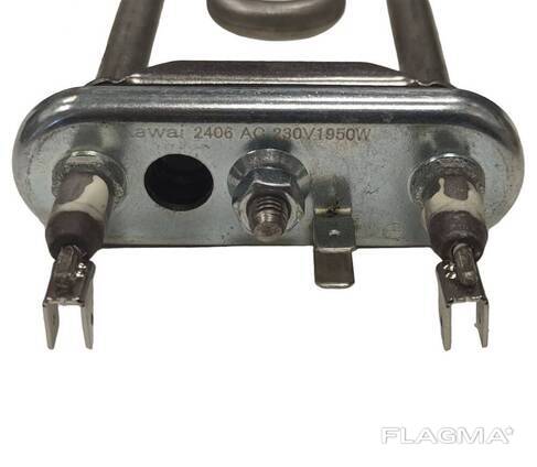 ТЕН 1950W для пральних машин Bosch, Siemens (з отвором під датчик, з буртиком) 00265961