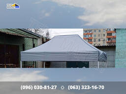 Тент брезент 3х2 Сірий накриття дах на китайский торговий шатер. Виготовлення Тенти Шатри