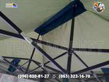 Тент Купол 3х2 запасной брезент на раздвижной торговый шатёр гармошка Китай - фото 3