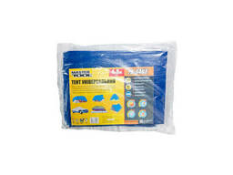 Тент Mastertool - 4 х 8 м 65 г/м², синий (79-9408)