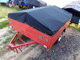 Тент на легковий причіп Каштан-2 1.85 х 1.60м рюкзачна тканина Oxford