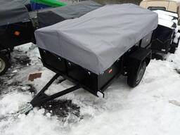 Тент на легковий причіп Павам 2,05 х 1,30 ПВХ Єврофура