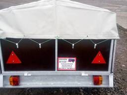 Тент на легковий причіп ТЦС 2113 2,15 х 1,30 ПВХ Єврофура