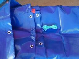 Тент на легковий причіп АМС-650 2.30 х 1.35 м ПВХ Єврофура