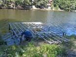 Тераса, причали, вимостки, містки на палях. . , монтаж - фото 3